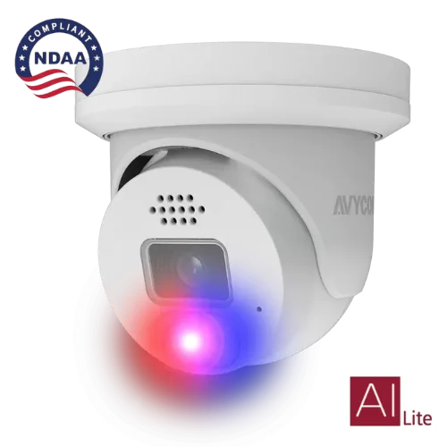 Avycon AVC-NAE41F28 – 4MP Smart Defender IP Turret Camera